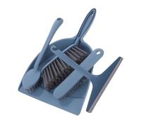HAPINARY Set Spazzola e Paletta da Tavolo Blu, per Scrivania e Computer | PP e Pet, Leggero e Delicato Sulle Superfici, per Briciole e Angoli Stretti, Uso in Dormitorio