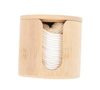 HAPINARY Set Struccanti Riutilizzabili in Bamboo 10 Pezzi Piccole Spugnette per Cosmetici Facili e Trasportare per e Rimozione Make-Up