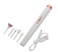HAPINARY Set Trapano Elettrico Per Unghie Portatile A Penna Per Manicure E Pedicure Smerigliatrice Multifunzionale Per Rimuovere La Pelle Morta E Modellare Le Unghie