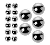 HAPINARY Sfere Agitatrici in Acciaio 20 Pezzi 5mm Per Mescolare Vernici e Smalti Per Unghie, Per Manicure e Miscelazione Precisa in Tecniche Artigianali