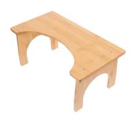 HAPINARY Sgabello Wc in Legno per Bagno Design Antiscivolo e Multifunzionale, Sgabello Fisiologico per Migliorare la Postura, Adatto e Donne in Gravidanza