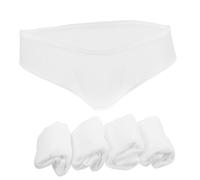 HAPINARY Slip Usa e Getta da Uomo 5 Pezzi Xxl Mutande Comode Traspiranti Lavorato a Maglia per Viaggi, Spa, Sauna e Attività All’aperto