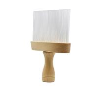 HAPINARY Spazzola Con Setole Per Capelli Rotti Manico in Legno Per Barbieri e Uso Domestico Kit Per Taglio Capelli Pulizia Facile Non Lascia Pelucchi Per Spolverare Collo e Parte Posteriore