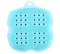 HAPINARY Spazzola Da Bagno Scrubber Asciugamano Da Bagno in Silicone Strumento Esfoliante Portatile Per Massaggio Del Cuoio Capelluto