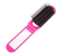 HAPINARY Spazzola Districante Per Chioma Con Specchio Pettine Portatile Per Donne Ragazze Adolescenzi Prevenire Danni Chioma Aggrovigliamento Liscia Dente Cuoio Capelluto