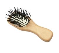 HAPINARY Spazzola Districante Per Chioma Portatile in Legno Mini Spazzola Tascabile Per Chioma Ricci Spessi Adatta Per Uso Domestico E Viaggio
