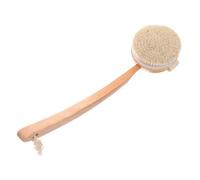 HAPINARY Spazzola Esfoliante Corpo Setole Spazzola Per Doccia Schiena Lunga Manico Ergonomico Realizzata in Legno Facile Da Impugnare e Appenderla Per Pulizia Sicura e Confortevole