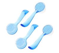 HAPINARY Spazzola la Pulizia del Viso 4 Pezzi Set Grande con Setole Resistenti per Esfoliazione Profonda Adatta a Uomo e Donna per Detergente Pori e Scrub Quotidiano Colore Casuale