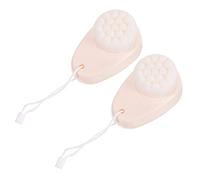 HAPINARY Spazzola Manuale Pulizia Del Viso Spazzola Morbida Setole Delicate Massaggio Detergente Adatta Per Esfoliazione Rimozione Punti Neri Leggera Portatile