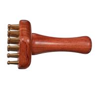 HAPINARY Spazzola Massaggiante in Ottone Manuale per Capelluto Schiena Gambe e Addome Strumento Multiuso per Meridian Massage Sollievo Dalla Tensione e Benessere Portatile