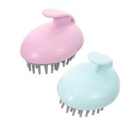 HAPINARY Spazzola Massaggiante Per Cuoio Capelluto in Resina Con Manico Per Lavaggio Chioma E Shampoo Aiuta A Stimolare La Crescita Dei Chioma E Controllare La Forfora