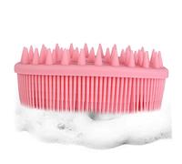 HAPINARY Spazzola Per Bagno Portatile in Silicone 2 Pezzi Per Shower Massaggiante e Pulizia Delicata, Adatta a Ragazzo Ragazza e Adulti Per Uso a Casa e Viaggi