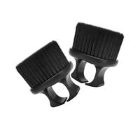 HAPINARY Spazzola Per Barba Da Uomo Setole in Nylon e Impugnatura a Anello, Set Da 2 Pezzi Per Pulizia Della Barba e Chioma, Spazzola Portatile Per Uso Domestico e Saloni Di Parrucchieri