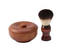 HAPINARY Spazzola per Barba e Set di Pennelli Strumento per Pulizia del Viso Kit da Barba Completo per Uomo Realizzato in Materiale di Impugnatura Comoda