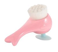 HAPINARY Spazzola Per Pulizia Del Viso Plastica Scovolo Manuale Per Detersione Facciale Rimuove Trucco e Imperfezioni Leggera e Facile Da Usare Per Viaggi e Uso Quotidiano