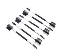 HAPINARY Spazzola Per Sopracciglia A Doppia Faccia E Pettine Per Ciglia Set Da 6 Pezzi Per Una Forma Naturale Delle Sopracciglia E Una Curvatura Delle Ciglia