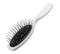 HAPINARY Spazzola per Styling Capelli in Acciaio Antistatica per Parrucche Sintetiche e Extension Design Piatto Resistente per Uso Viaggi e Saloni