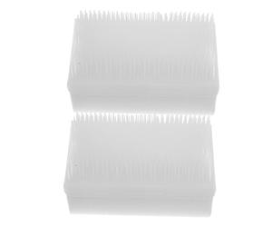 HAPINARY Spazzola Sensoriale Wilbarger Brush 2pezzi per Ragazzo Ragazza Disabilità Sensoriali, Spazzola in Plastica e Spugna per Trattamento Difensivo Sensoriale a Casa in Clinica