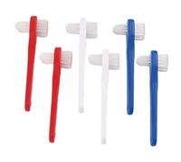 HAPINARY Spazzolino Da Denti Comodo 6 Pezzi Spazzolino Doppio Per La Pulizia Delicata Di Protesi Dentarie E Finte