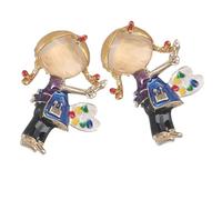 HAPINARY Spilla Ragazza in Lega 2 Pezzi, Design Moderno e Minimalista, Resistente per Decorare Abiti e Cappelli Durante Appuntamenti e Spettacoli