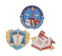 HAPINARY Spilla Simbolo di Giustizia 3Pezzi in Lega, Ornamento per Studenti di Giurisprudenza, Accessorio Versatile per Facoltà di Giurisprudenza e Studio Legale