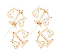 HAPINARY Spille da Colletto in Lega Oro 4 Pezzi Tema Giustizia Dettagli Precisi per Accessori Uomo Vintage Adatti a Eventi Formali e Abiti da Matrimonio