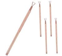 HAPINARY Spingipelle Per Unghie Rimuovi Pelle Morta Cuticole Strumento Per Manicure Ergonomico Pratico Set Di 5 Pezzi