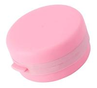 HAPINARY Spugna per Sapone Solido in Silicone Rosa Cordino per Appendere, Spazzola da Bagno Portatile Adatta a Ragazzo Ragazza e Adulti una Pulizia Delicata e Massaggio della Pelle