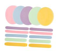 HAPINARY Spugne Facciali A Compressione 60 Pezzi Soffietti Per Pulizia Viso E Rimozione Cosmetici Portatili E Compresse