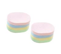 HAPINARY Spugne Per Pulizia Del Viso Set Da 8 Pezzi Spugne Pervaggio Viso in Schiuma Spessa Pad Per Cura Della Pelle Rimozione Cosmetici Riutilizzabili