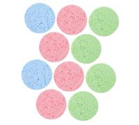 HAPINARY Spugnette Struccanti 10 Pezzi Dischetti Per Pulizia Del Viso Rimuovono Sebo E Trucco Comode Da Usare E Impugnare