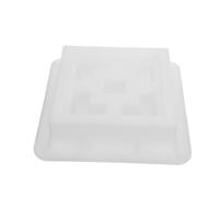 HAPINARY Stampo per Mattoni Cavi in Cemento 20X20X6 CM, Cassero Riutilizzabile per Mobili da Giardino e Pavimentazioni, Resistente alle Intemperie