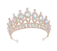 HAPINARY Strass Alla Moda Diademi Da Sposa Unici Copricapo Per Feste Per Donne E Sposi