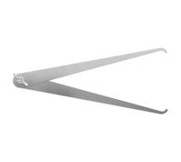 HAPINARY Strumenti di Misura in Ceramica Misurare Le pinze Pinza di Metallo Strumento di misurazione Strumento di Scultura di Argilla pinze di misurazione Silver