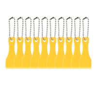 HAPINARY Strumento Gratuito Raschietto per Biglietti Lotteria in Plastica Set da 10 Pezzi Portachiavi Compatto e Leggero per Uso in Manifestazioni e Lotterie