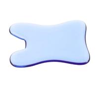 HAPINARY Strumento Gua Sha in Cristallo Raschietto Quadrato Cura Del Viso Aumentare La Vitalità Della Pelle Le Rughe Per Casa Viaggio E Ufficio