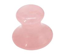 HAPINARY Strumento Gua Sha Per Viso in Quarzo Rosa Spatola Per Massaggio Facciale E Corpo Portatile Per Casa E Viaggio Rilassante E Anti-rughe
