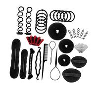 HAPINARY Strumento per Chignon in Plastica Sicura Creatore di Chignon Ciambella per Intrecciare i Capelli Styling Fai da Te Adatto Capelli Spessi o Sottili