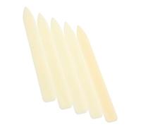 HAPINARY Strumento per Piegare Carta in Plastica per Osso Piegatrice per Carta Artigianale in Osso per Rilegatura Lucidatura della Pelle