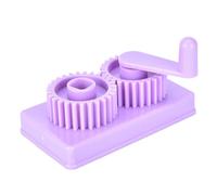 HAPINARY Strumento per Quilling di Carta Macchina per Arricciare La Carta in Plastica Strumento Manuale per Creare Forme Ondulate Forniture per Lavori Fai da Te Effetti Concavi E Convessi