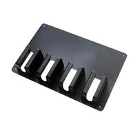 HAPINARY Supporto Da Parete Per Tagliacapelli Elettrico Portattrezzi Per Clip Capelli e Macchinette Uomo Struttura in Resistente Con Multi-scomparti Organizer Pratico Per Casa e Salone Prof