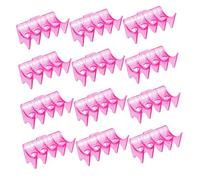 HAPINARY Supporto Per Bigodini Per Permanente 12 Pezzi in Plastica Per Arricciare I Chioma Organizzazione Efficiente Da Salone