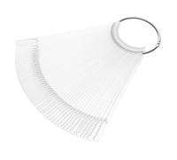 HAPINARY Tabella Espositiva Trasparente Per Smalto Supporto Per Unghie Finte Bastoncini Per Esercitarsi Sulle Unghie Espositore Per Nail Art E Pratica