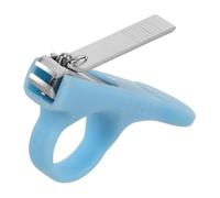 HAPINARY Tagliaunghie Per Bambini Piccolo Protezione Sicura, Impugnatura Ergonomica e Design Azzurro Per Neonati e Bambini, Strumento Per Cura Unghie e Modellatura Cuticole, Per Uso Quotidiano