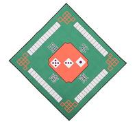 HAPINARY Tappetino da Tavolo Verde Antiscivolo in Gomma Spesso e Silenzioso per Giochi di Carte e Giochi da Tavolo, per Partite di Domino e Poker