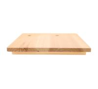 HAPINARY Tavola di Legno 30X30 CM per Argilla da Modellare e Asciugatura, Base Non Finità per Ceramica e Utensile per Tornio da Vasaio, per Laboratori di Scultura