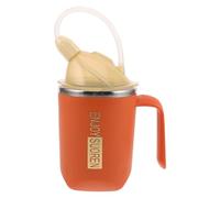 HAPINARY Tazza per Disfagia in Acciaio Inossidabile con Manico e Meccanismo Antigoccia Bicchiere per Anziani e Pazienti Allettati con Difficoltà di Deglutizione Supporto per Alimentazione