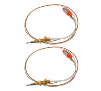 HAPINARY Termocoppia per Fornelli a Gas 2 Pezzi Ago di Accensione in Rame e Ceramico Dispositivo di Sicurezza per Spegnimento Fiamma Facile Installazione per Barbecue e Camini