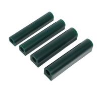 HAPINARY Tubo di Cera per Gioielli 4 Pezzi Kit per Fusione e Intaglio Anelli Foro Centrale Precisione per Artigiani e Produttori di Gioielli