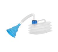 HAPINARY Urinale Portatile Pieghevole per Auto e Viaggio Design Unisex con Flessibile e Imbuto Bottiglia Riusabile Antiperdite Leggero e Compatto per Campeggio e Emergenze